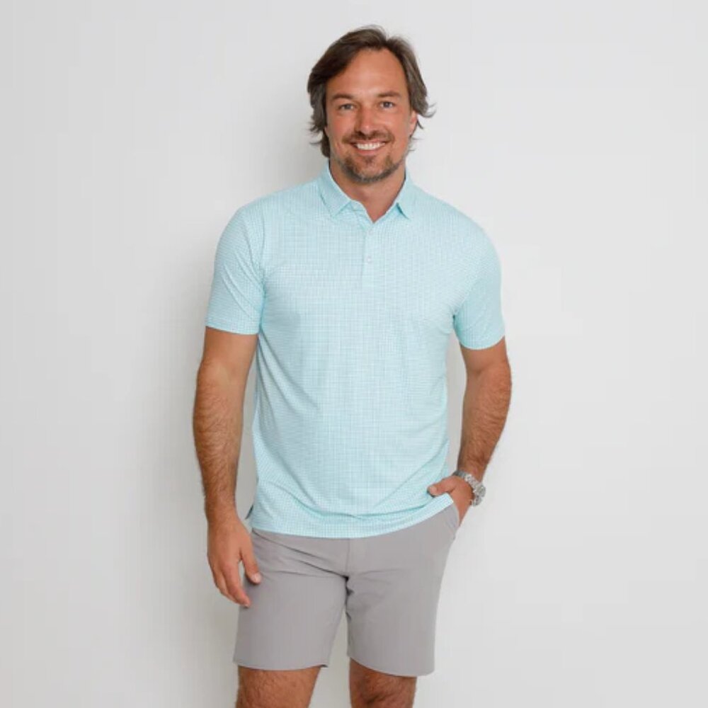 AndersonOrd Trellis Polo - Tropical